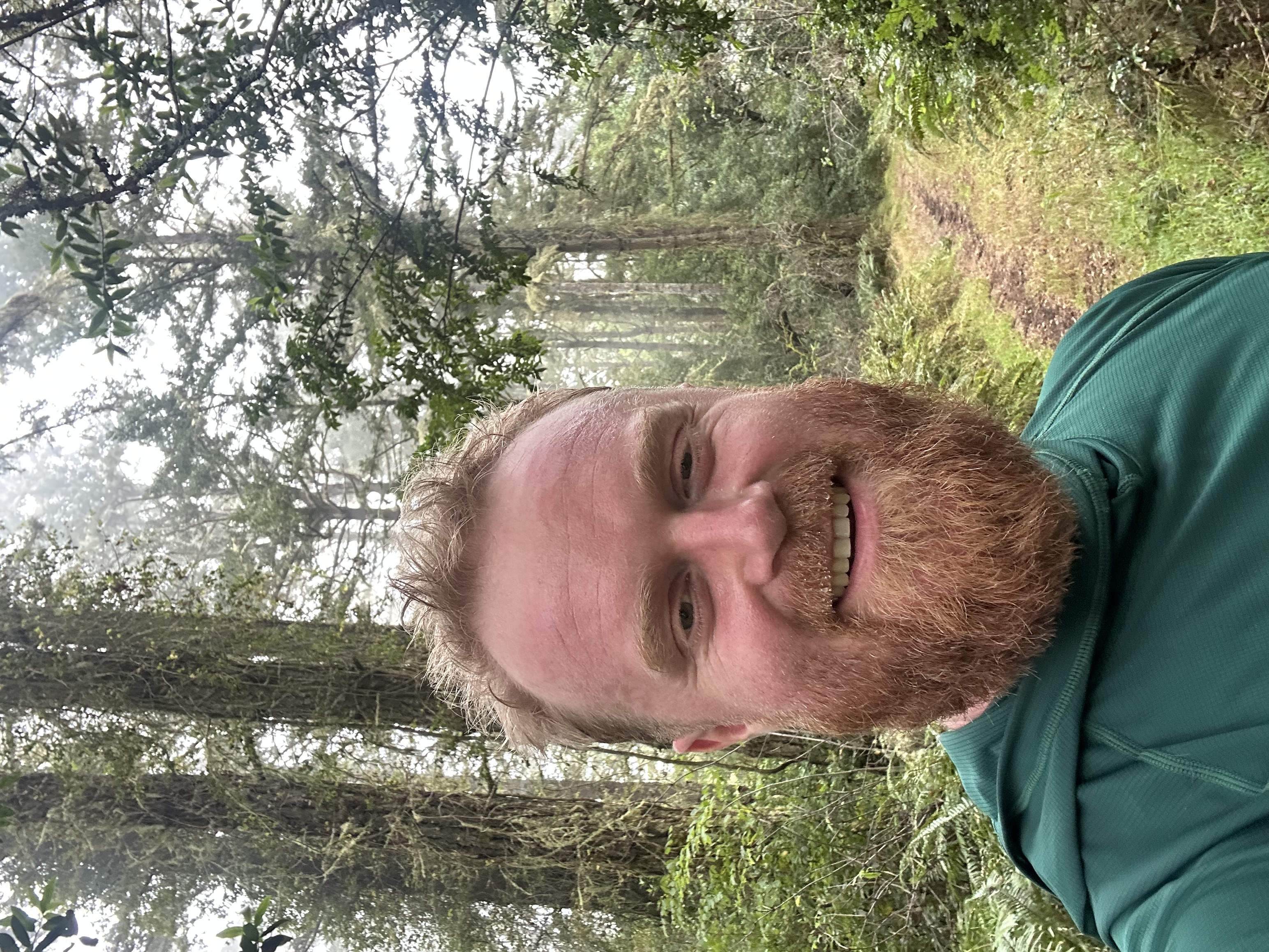 Hiking outdoors